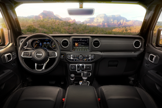 2022 Jeep Wrangler Hard Brake Pedal, No-Start and Charge System Alerts